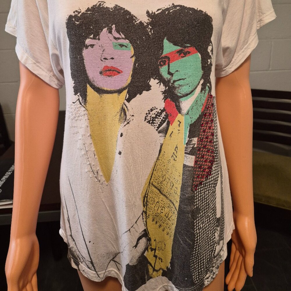 BOOTLEG BUDDAHIST PUNK HOUSE OF THE GODS- Rolling Stone Cotton Graphic T-shirt.